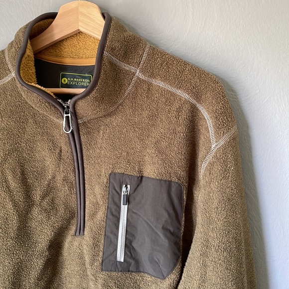G.H. Bass & Co Explorer Quarter Zip sz XL - Picture 2 of 7